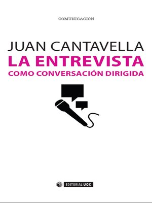 cover image of La entrevista como conversación dirigida